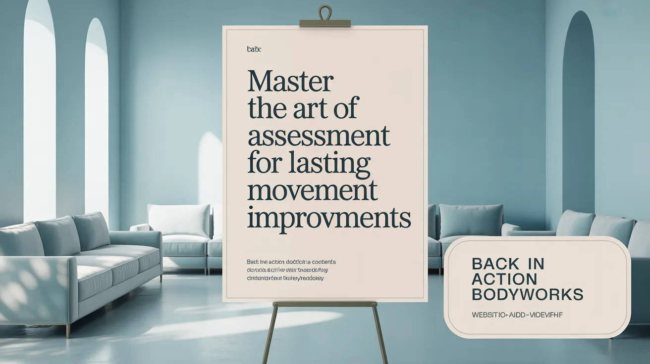Master the Art of Assessment for Lasting Movement Improvements