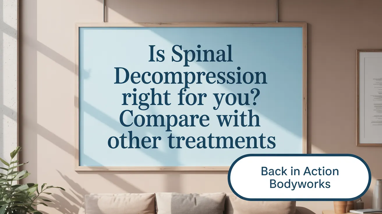 Is Spinal Decompression Right for You? Compare with Other Treatments