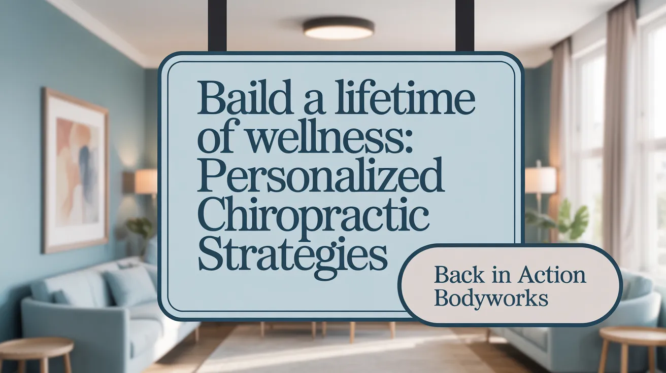 Build a Lifetime of Wellness: Personalized Chiropractic Strategies