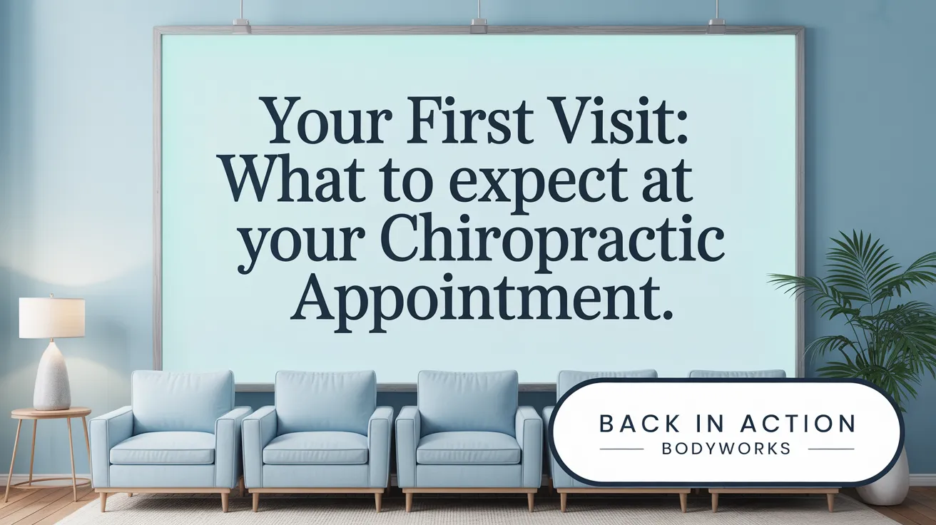 Your First Visit: What to Expect at Your Chiropractic Appointment