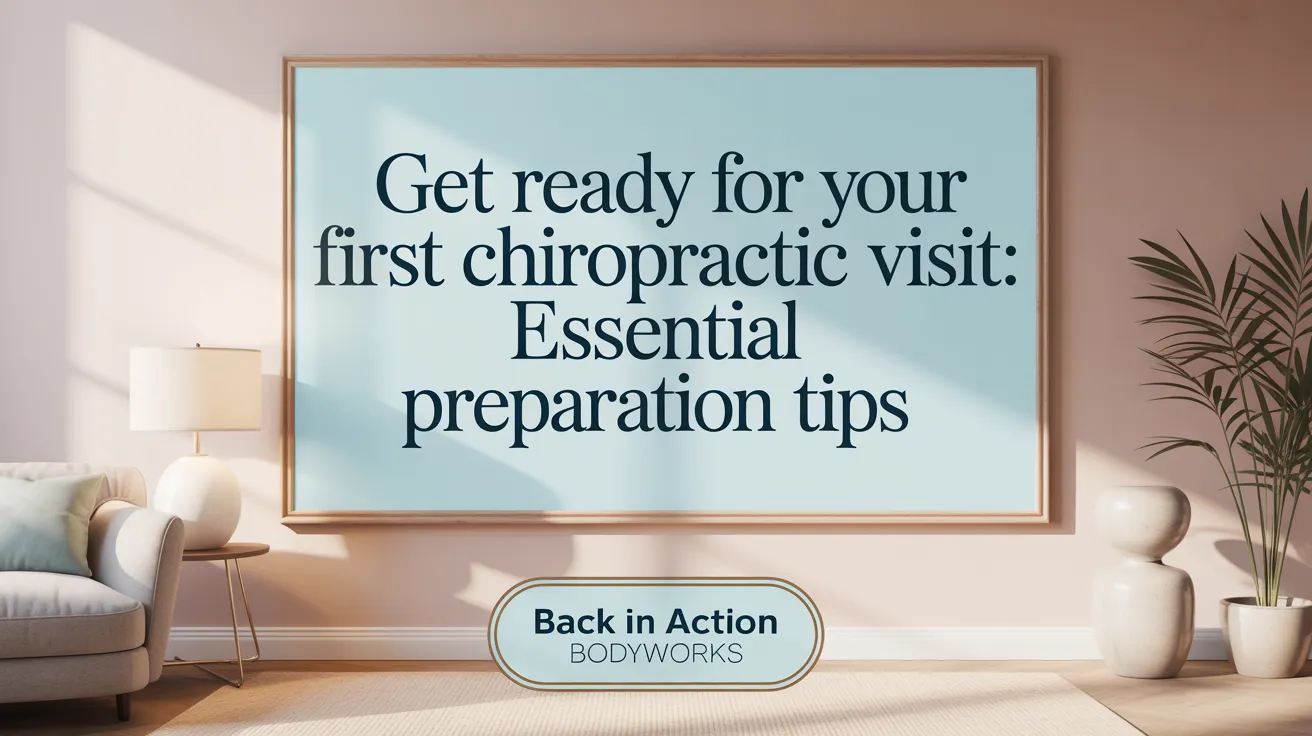 Get Ready for Your First Chiropractic Visit: Essential Preparation Tips