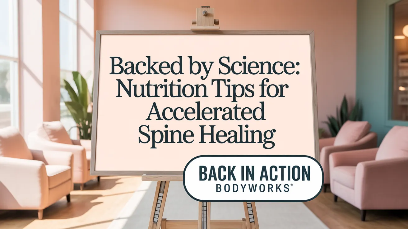 Backed by Science: Nutrition Tips for Accelerated Spine Healing