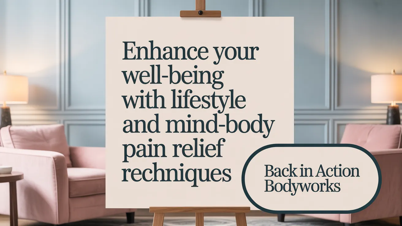 Enhance Your Well-Being with Lifestyle and Mind-Body Pain Relief Techniques