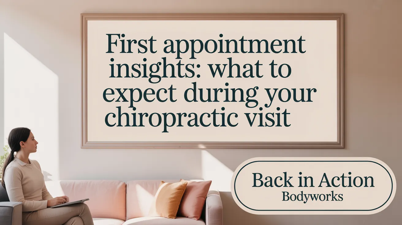 First Appointment Insights: What to Expect During Your Chiropractic Visit