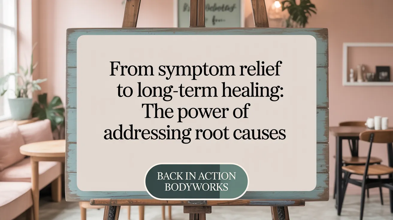 From Symptom Relief to Long-Term Healing: The Power of Addressing Root Causes