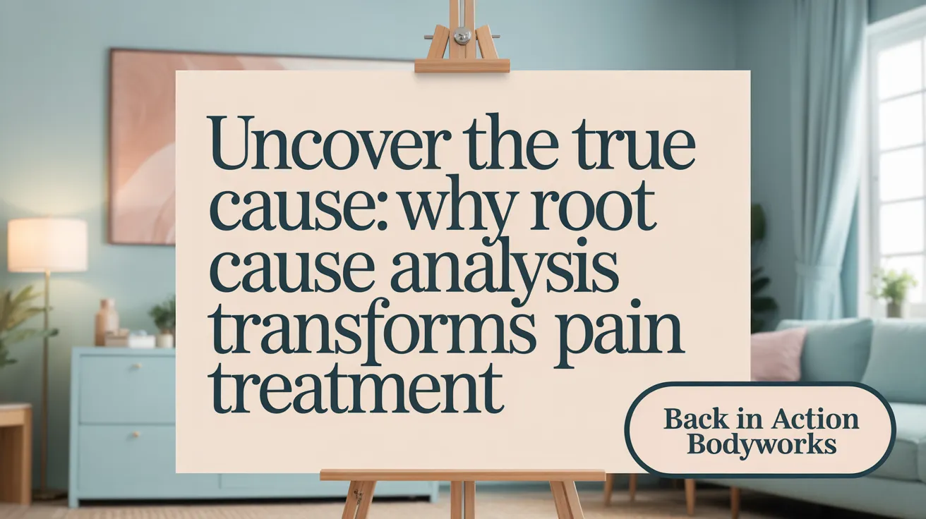 Uncover the True Cause: Why Root Cause Analysis Transforms Pain Treatment