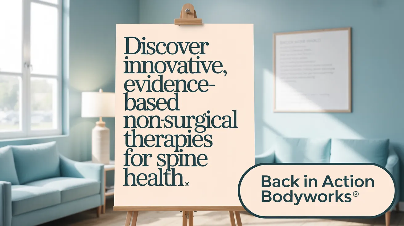 Discover Innovative, Evidence-Based Non-Surgical Therapies for Spine Health