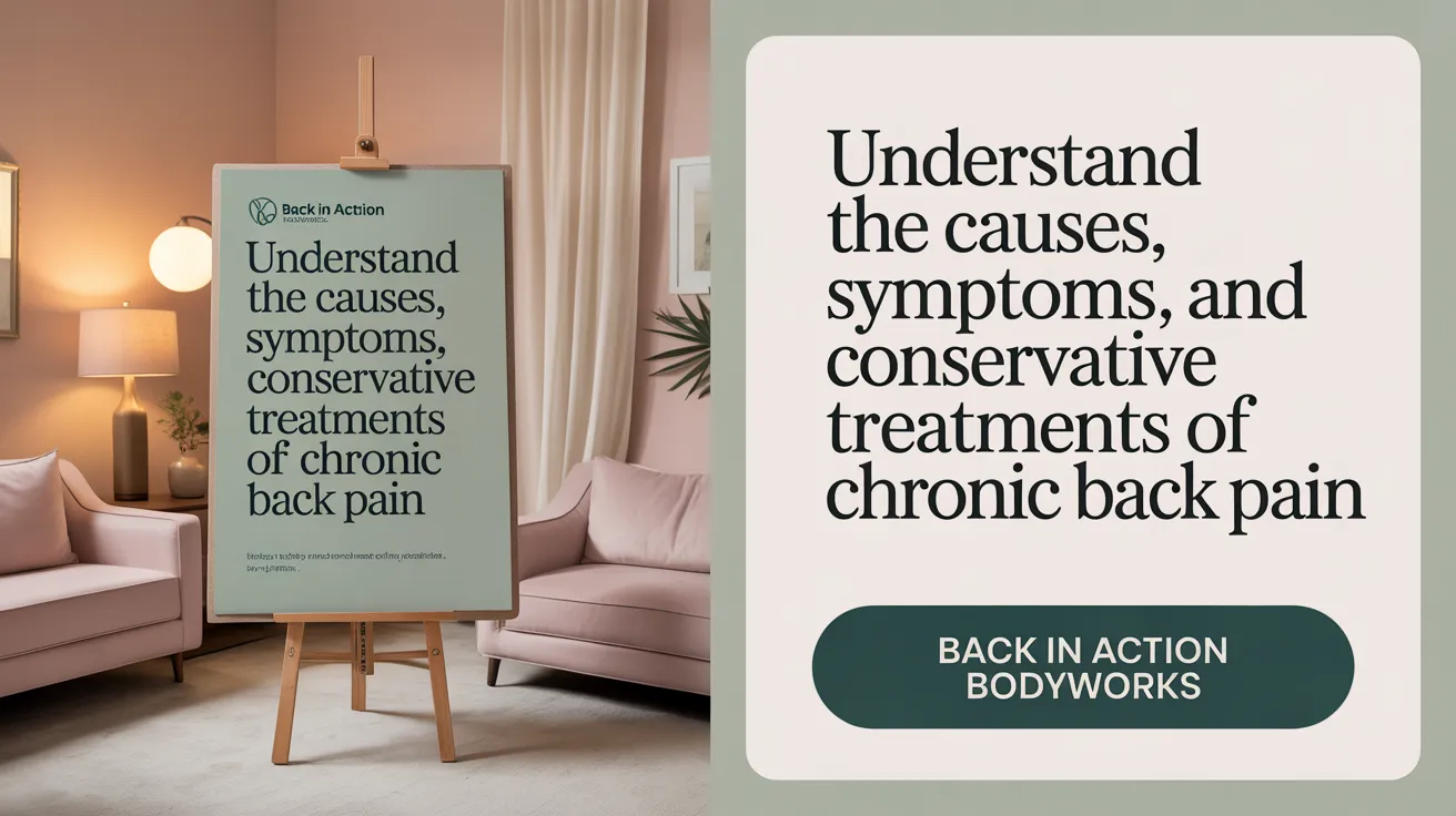 Understand the Causes, Symptoms, and Conservative Treatments of Chronic Back Pain