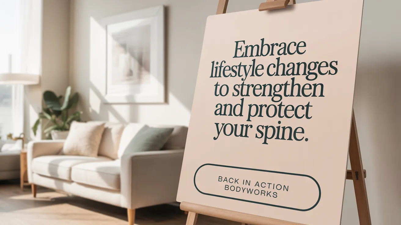 Embrace Lifestyle Changes to Strengthen and Protect Your Spine