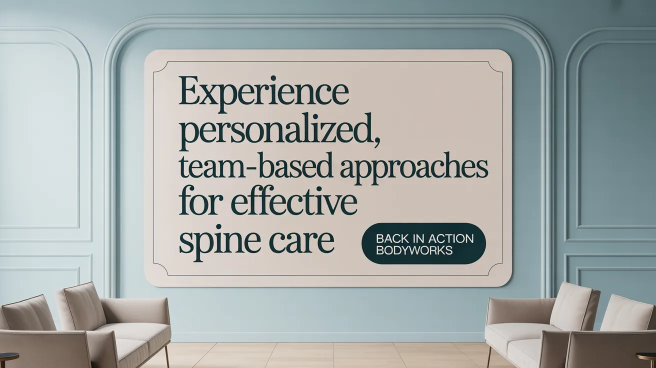 Experience Personalized, Team-Based Approaches for Effective Spine Care