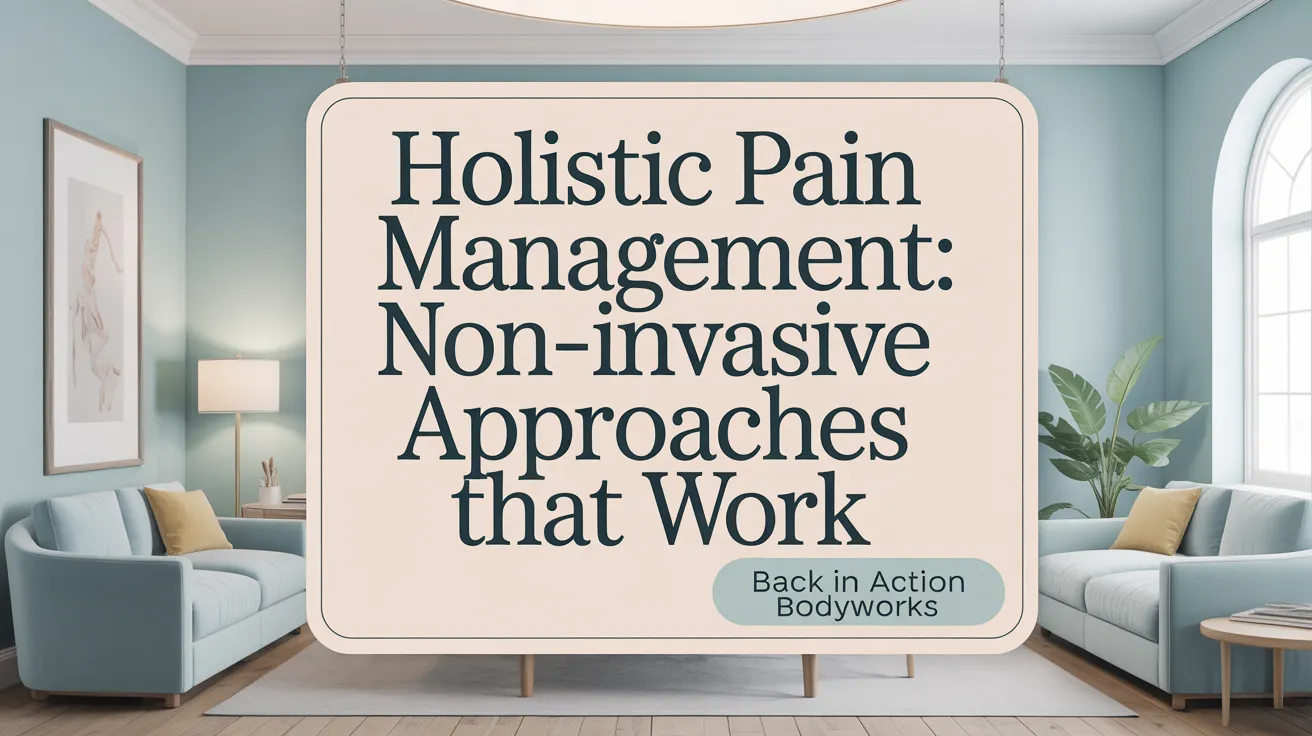 Holistic Pain Management: Non-Invasive Approaches That Work