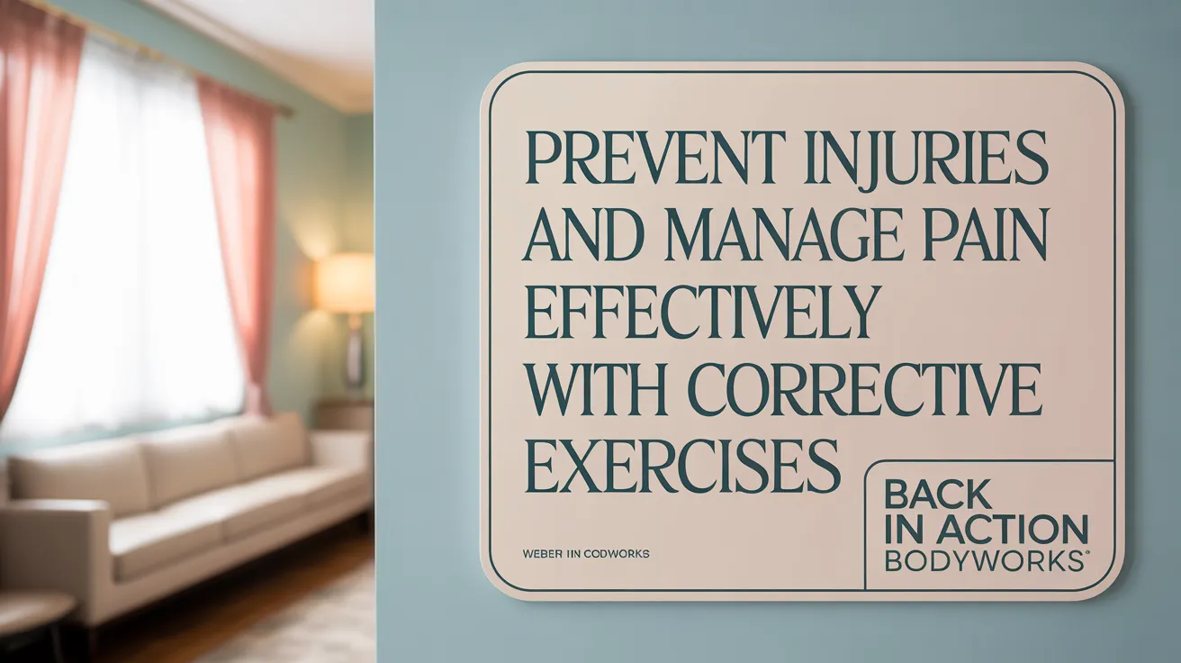 Prevent Injuries and Manage Pain Effectively with Corrective Exercises