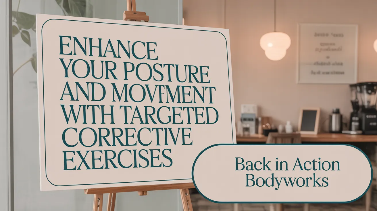 Enhance Your Posture and Movement with Targeted Corrective Exercises