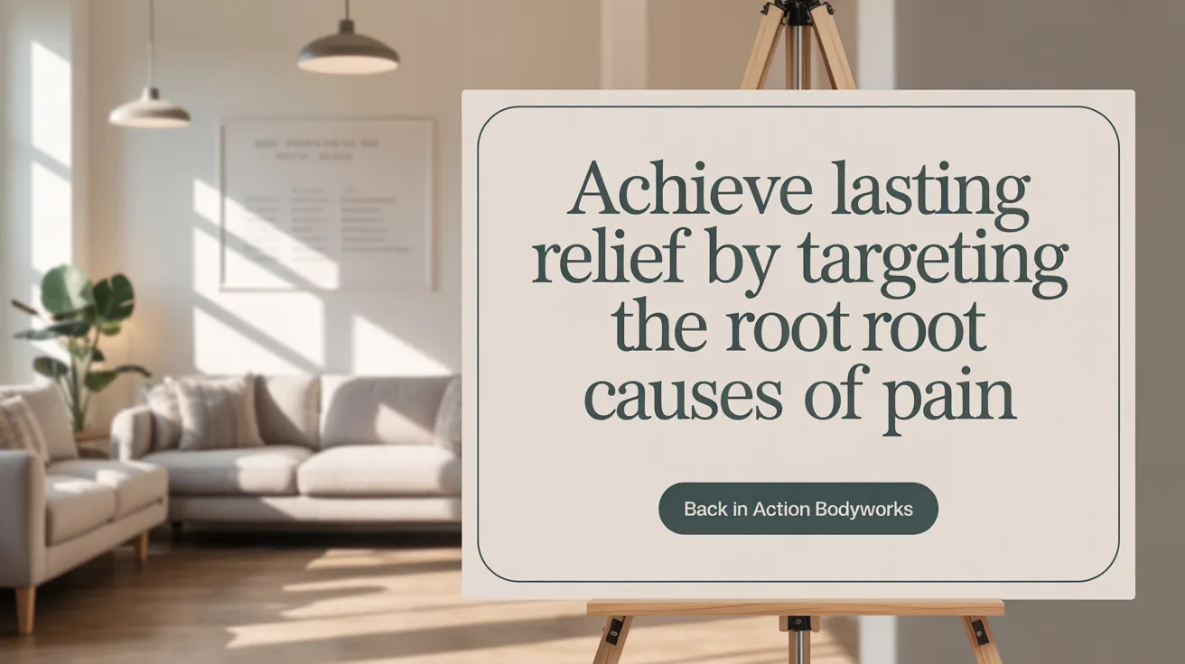 Achieve Lasting Relief by Targeting the Root Causes of Pain