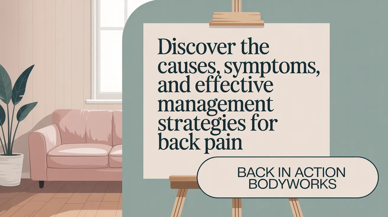Discover the Causes, Symptoms, and Effective Management Strategies for Back Pain