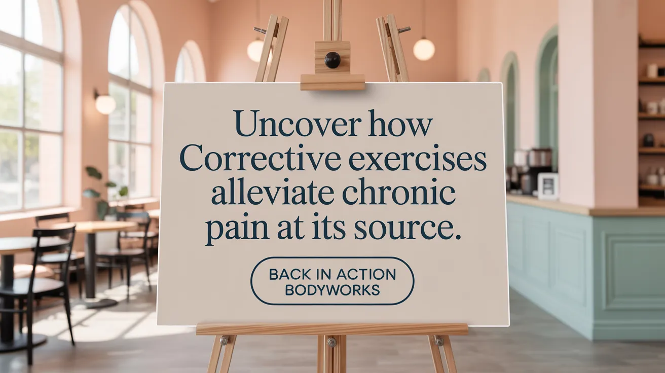 Uncover How Corrective Exercises Alleviate Chronic Pain at Its Source