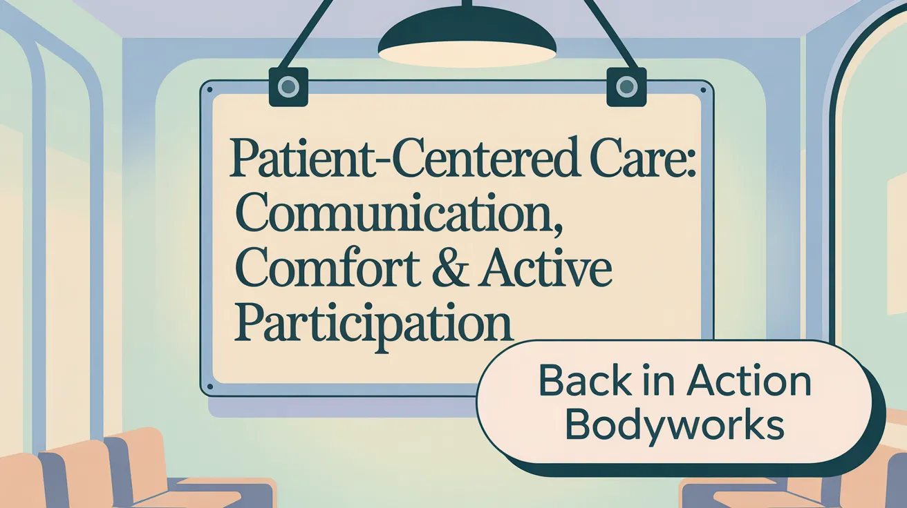 Patient-Centered Care: Communication, Comfort & Active Participation