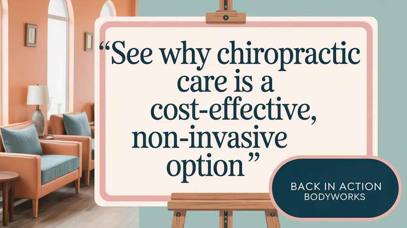 See Why Chiropractic Care Is a Cost-Effective, Non-Invasive Option
