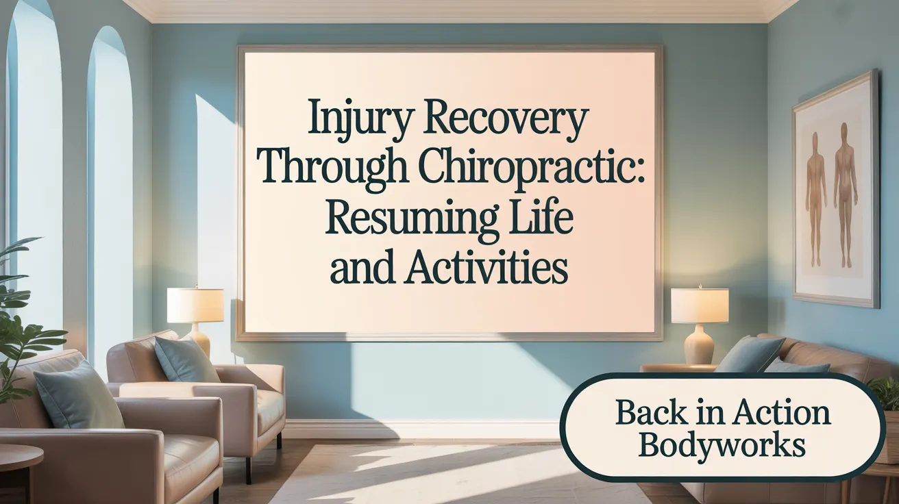 Injury Recovery Through Chiropractic: Resuming Life and Activities