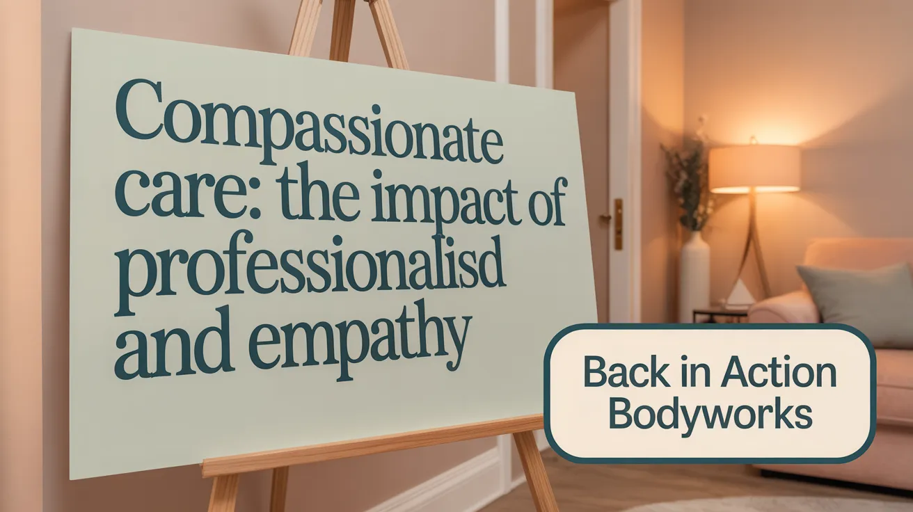 Compassionate Care: The Impact of Professionalism and Empathy