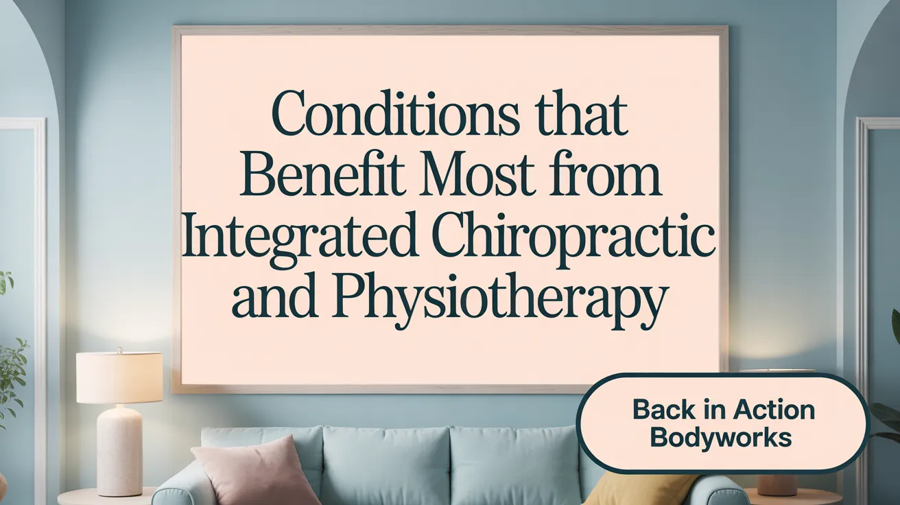 Conditions That Benefit Most from Integrated Chiropractic and Physiotherapy