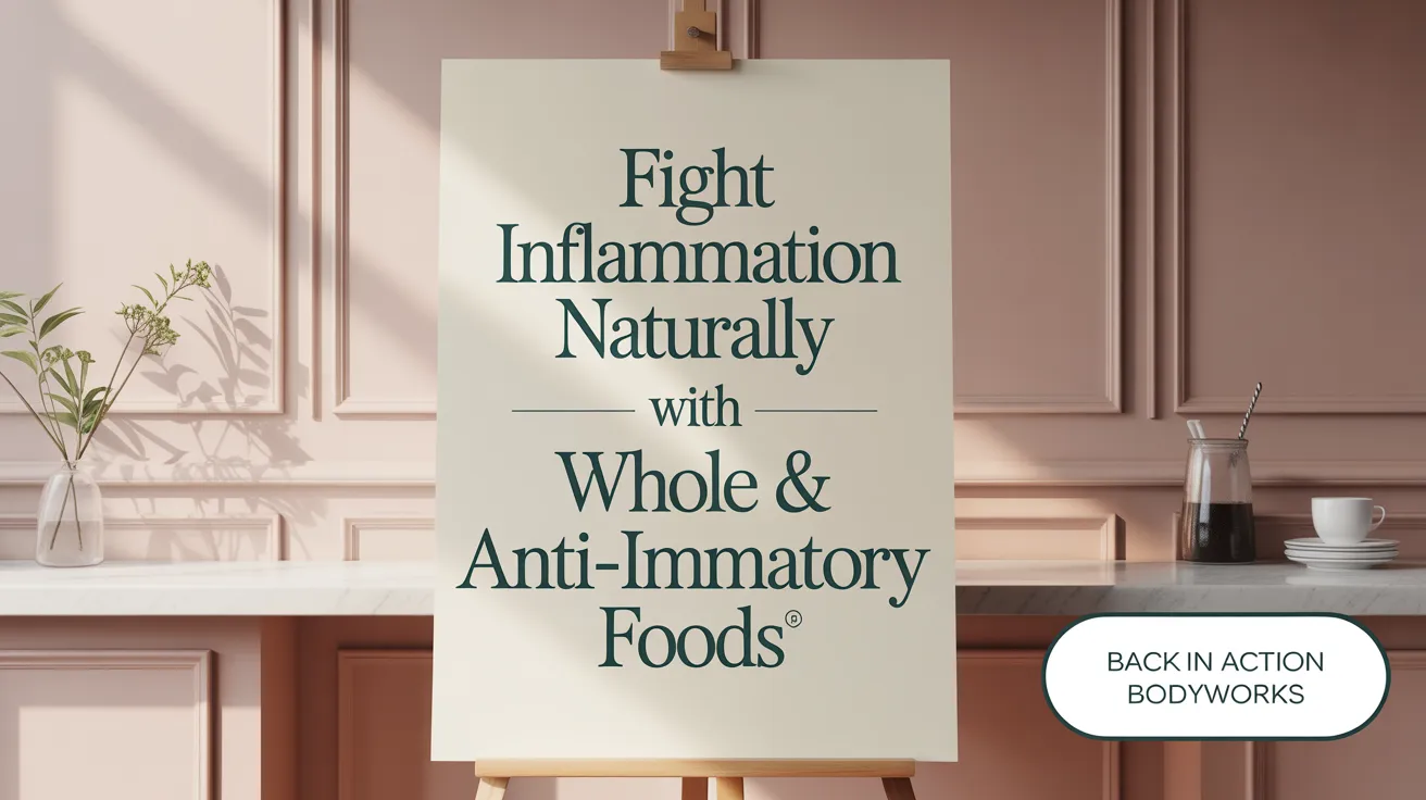 Fight Inflammation Naturally with Whole & Anti-Inflammatory Foods