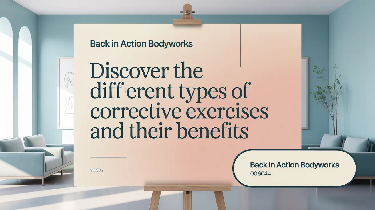 Discover the Different Types of Corrective Exercises and Their Benefits