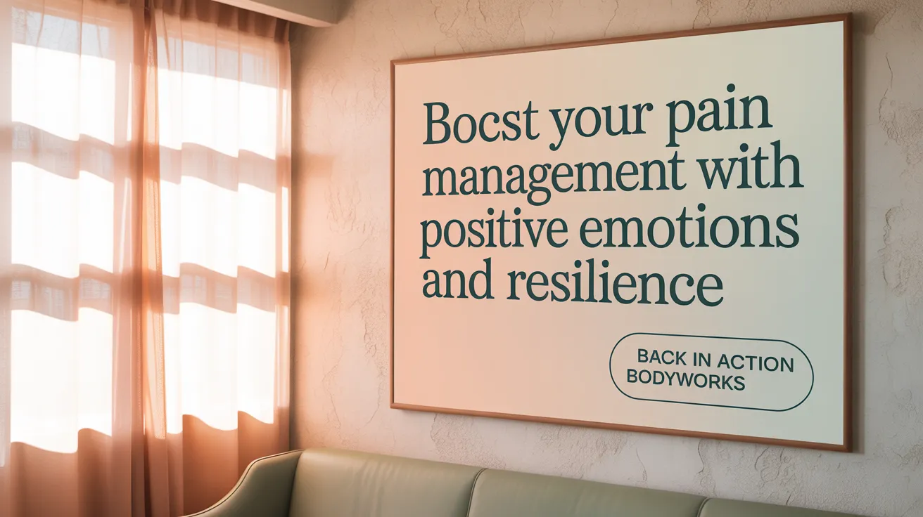 Boost Your Pain Management with Positive Emotions and Resilience
