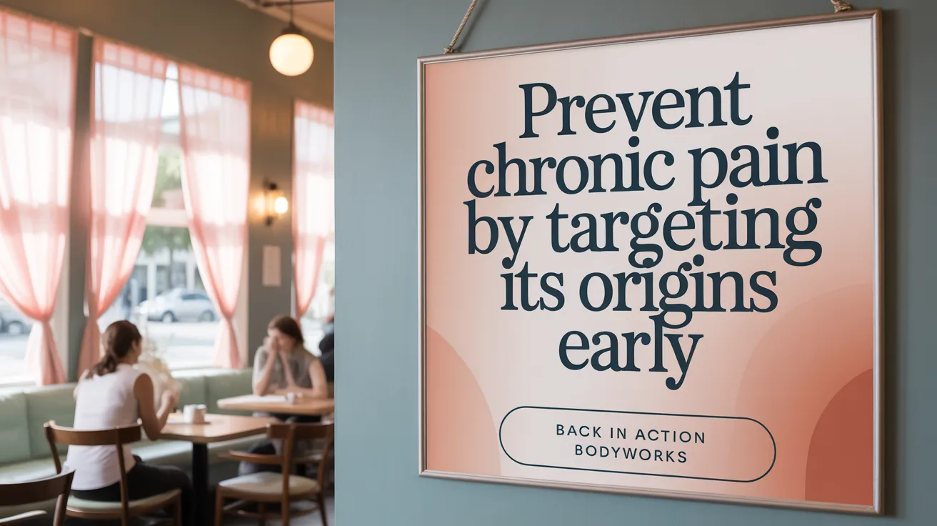 Prevent Chronic Pain by Targeting Its Origins Early