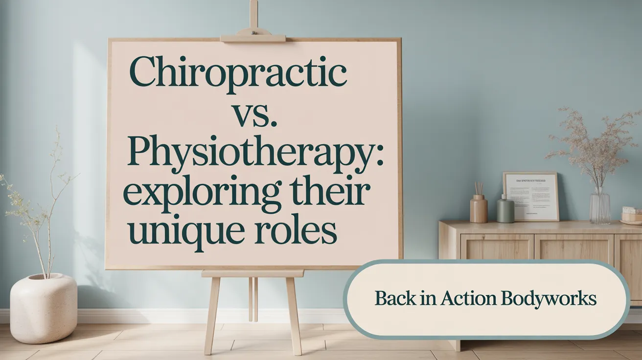 Chiropractic vs. Physiotherapy: Exploring Their Unique Roles