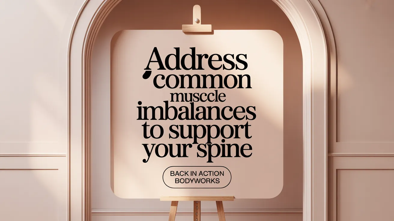 Address Common Muscle Imbalances to Support Your Spine
