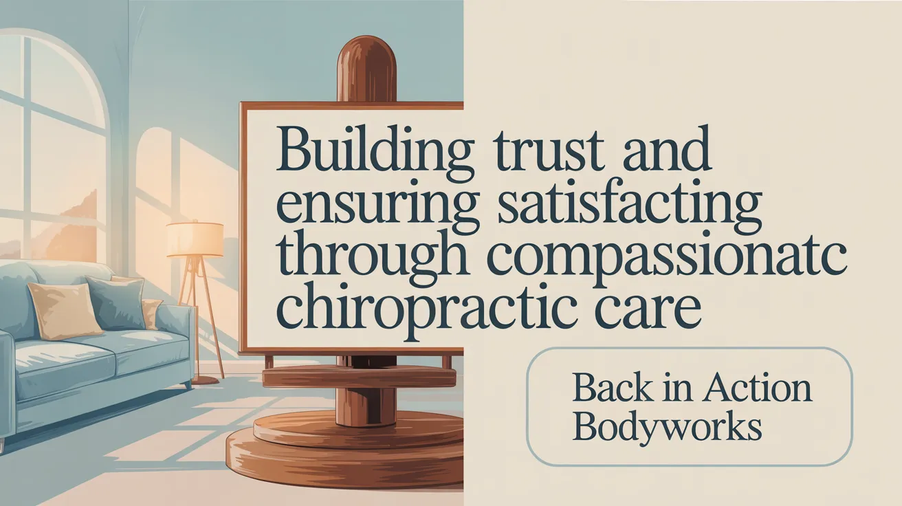 Building Trust and Ensuring Satisfaction Through Compassionate Chiropractic Care