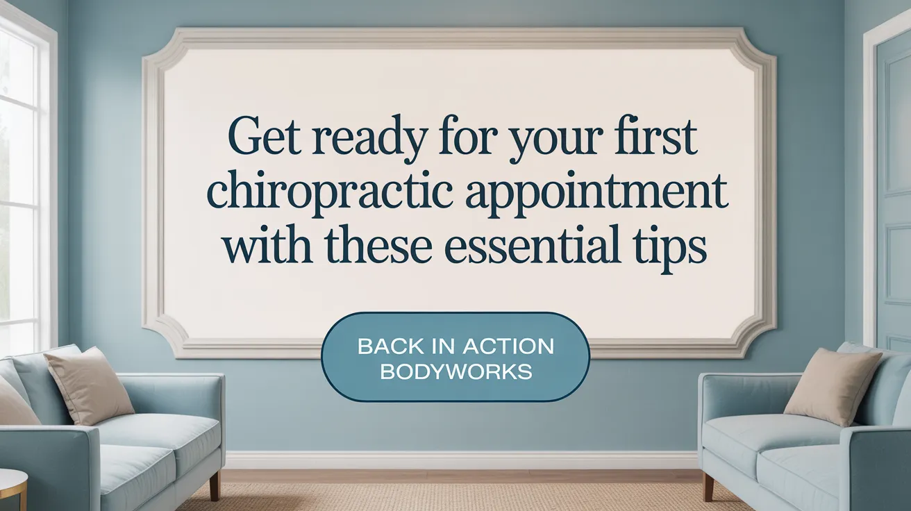 Get ready for your first chiropractic appointment with these essential tips