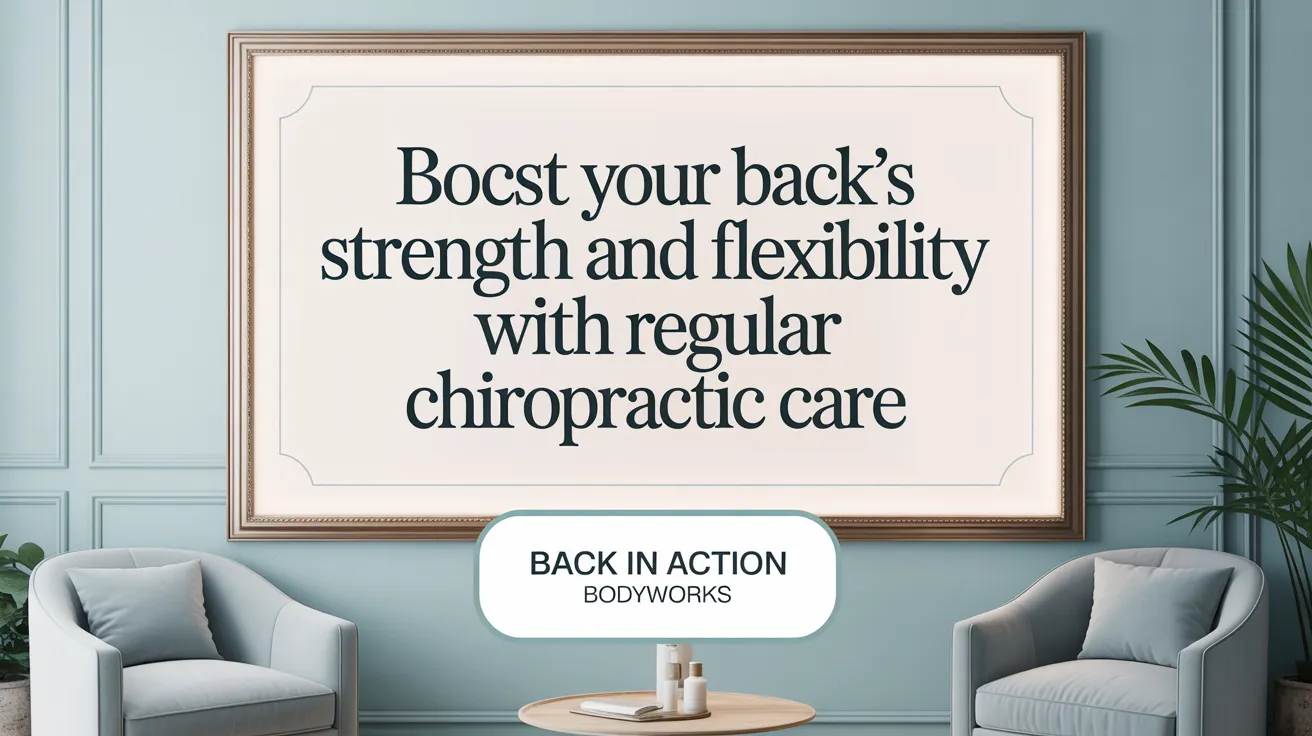 Boost Your Back's Strength and Flexibility with Regular Chiropractic Care
