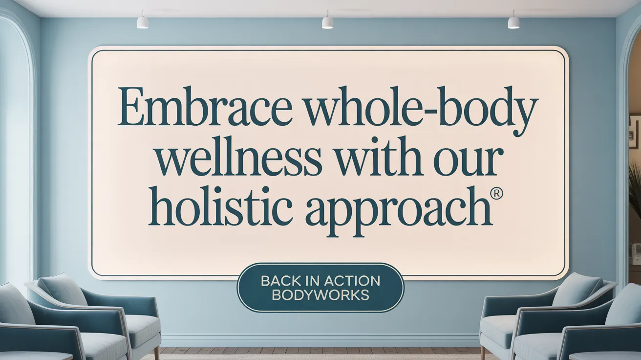 Embrace Whole-Body Wellness with Our Holistic Approach