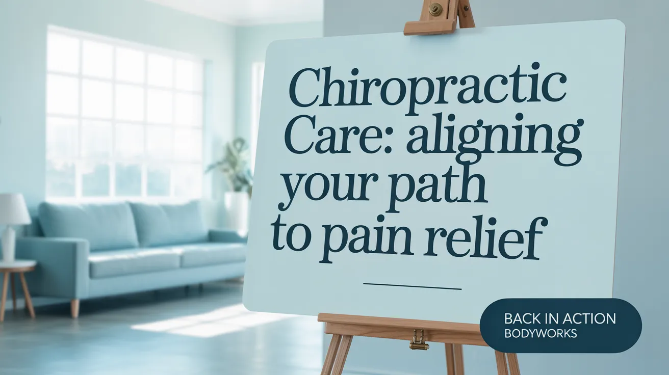 Chiropractic Care: Aligning Your Path to Pain Relief