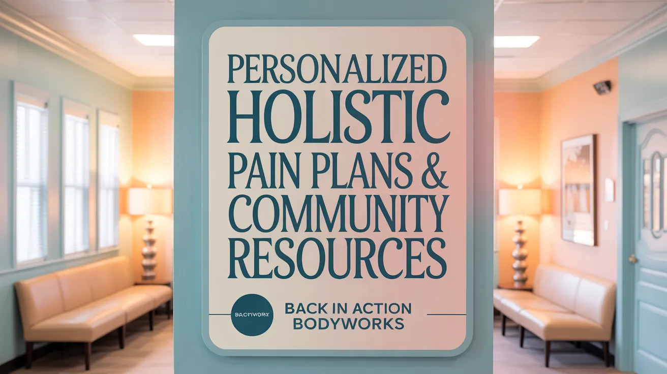 Personalized Holistic Pain Plans &amp; Community Resources