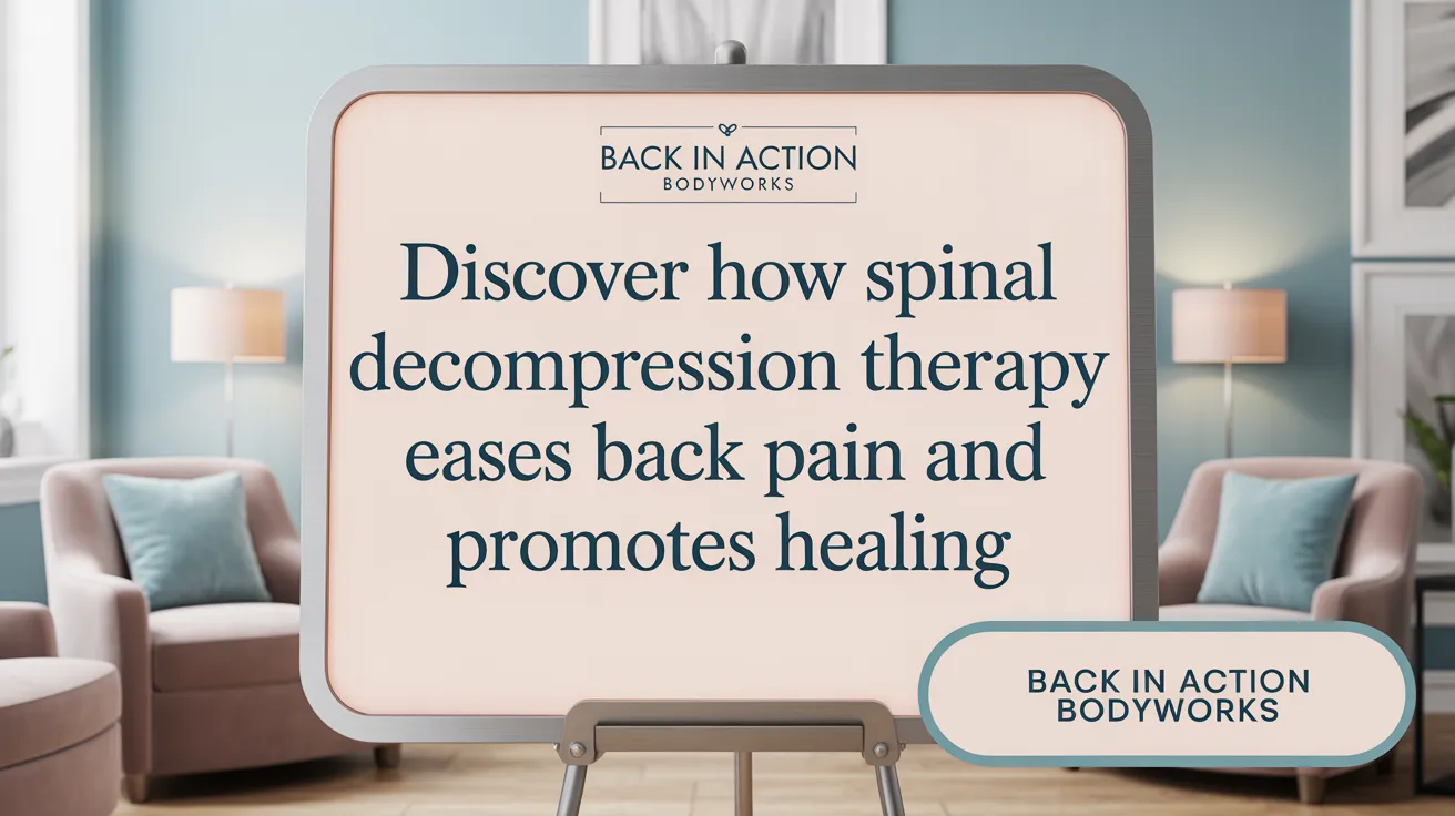Discover How Spinal Decompression Therapy Eases Back Pain and Promotes Healing
