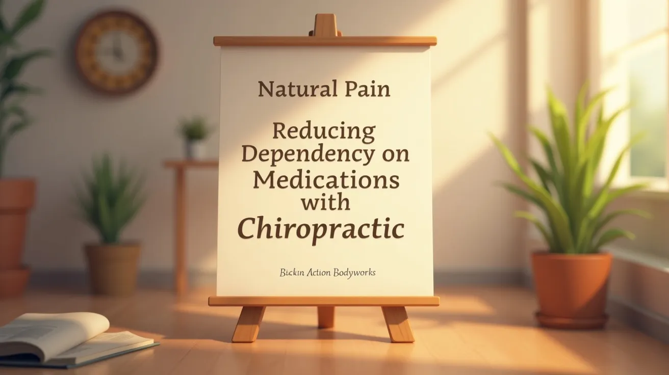 Natural Pain Relief: Reducing Dependency on Medications with Chiropractic