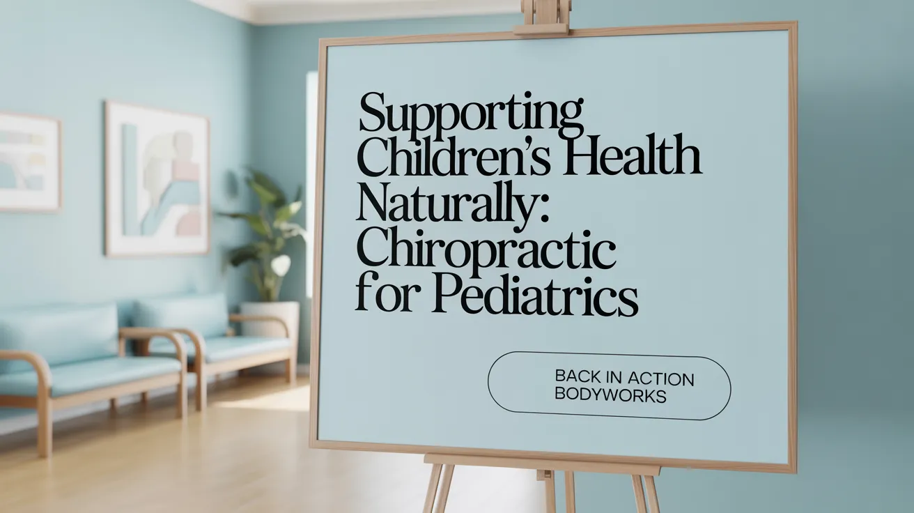 Supporting Children's Health Naturally: Chiropractic for Pediatrics