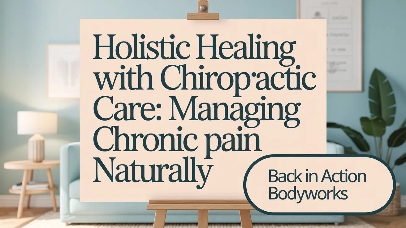 Holistic Healing with Chiropractic Care: Managing Chronic Pain Naturally