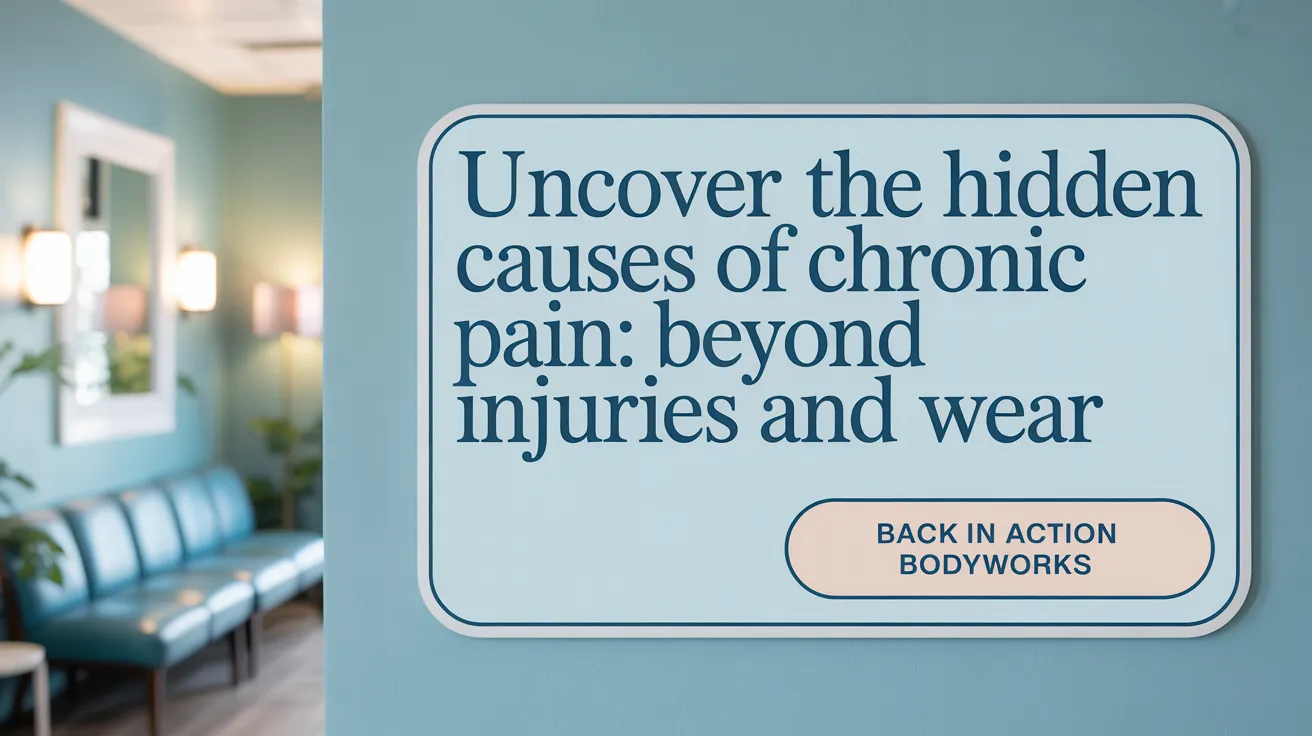 Uncover the Hidden Causes of Chronic Pain: Beyond Injuries and Wear