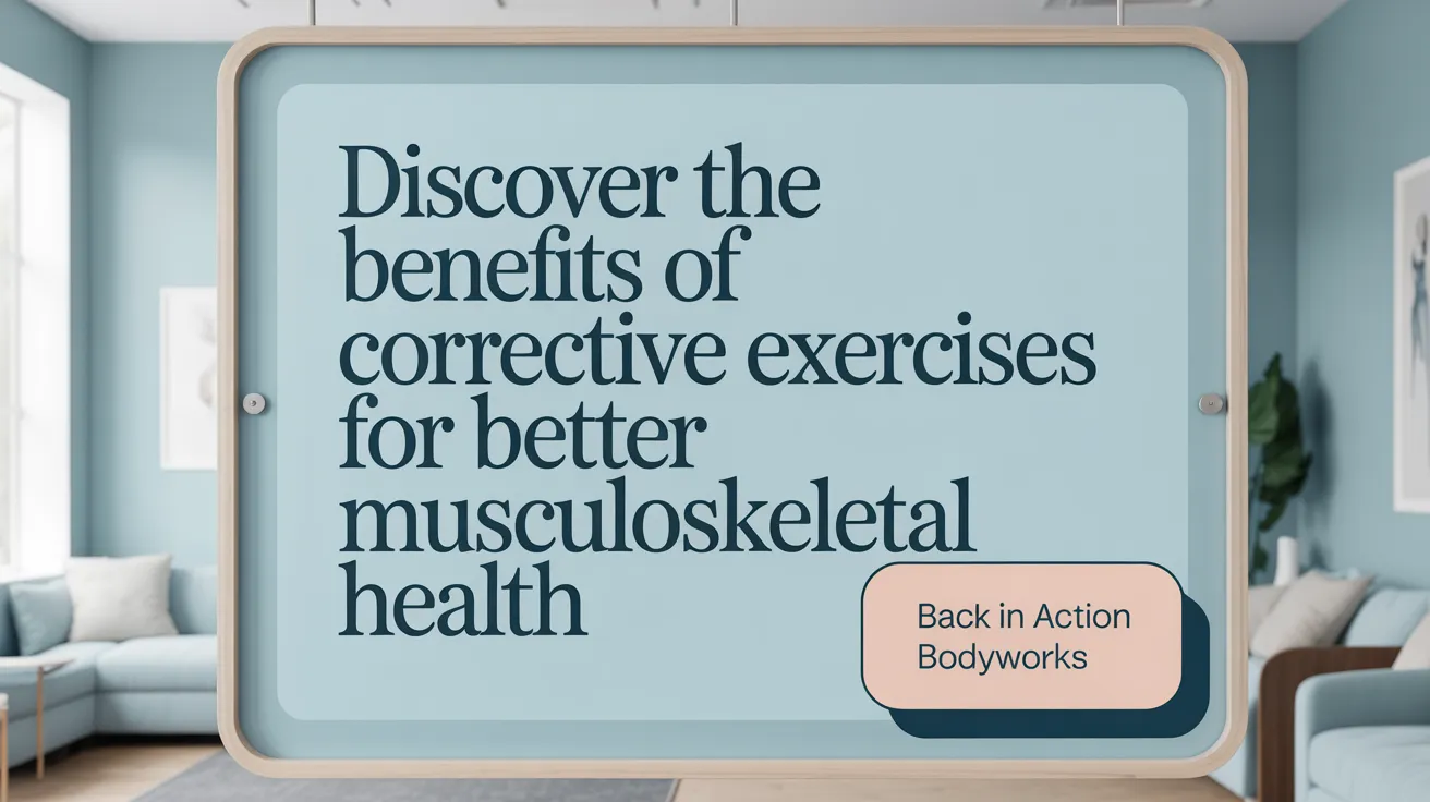 Discover the Benefits of Corrective Exercises for Better Musculoskeletal Health