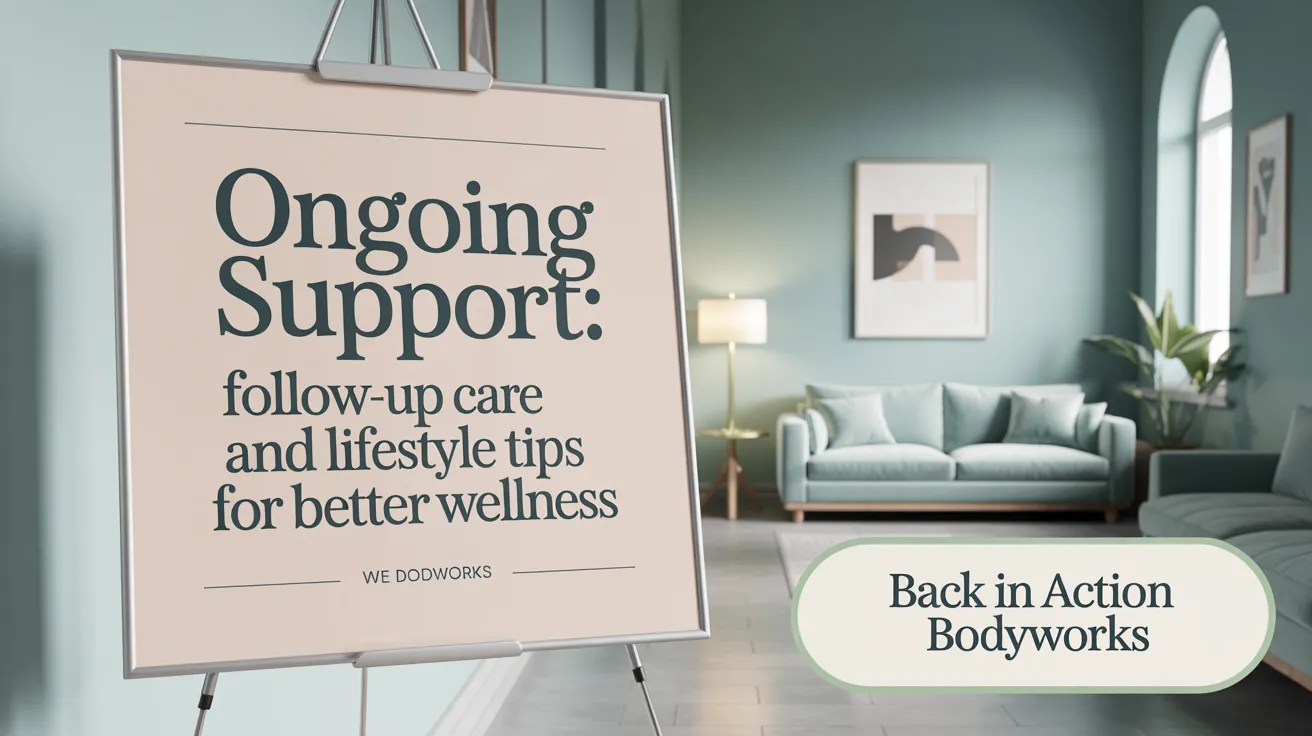 Ongoing Support: Follow-Up Care and Lifestyle Tips for Better Wellness