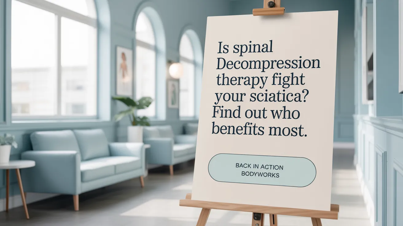 Is Spinal Decompression Therapy Right for Your Sciatica? Find Out Who Benefits Most.