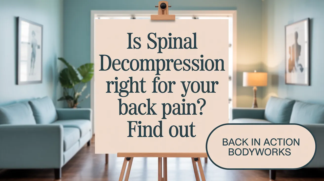 Is Spinal Decompression Right for Your Back Pain? Find Out