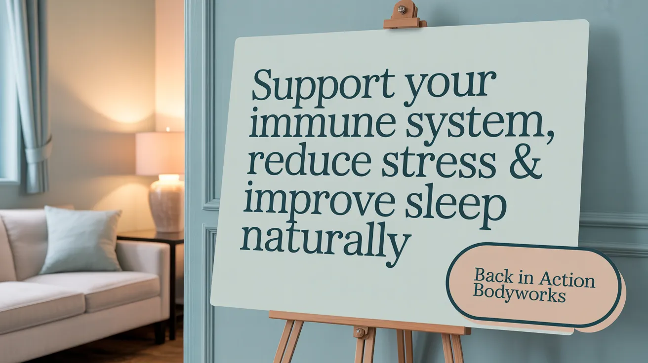 Support Your Immune System, Reduce Stress &amp; Improve Sleep Naturally