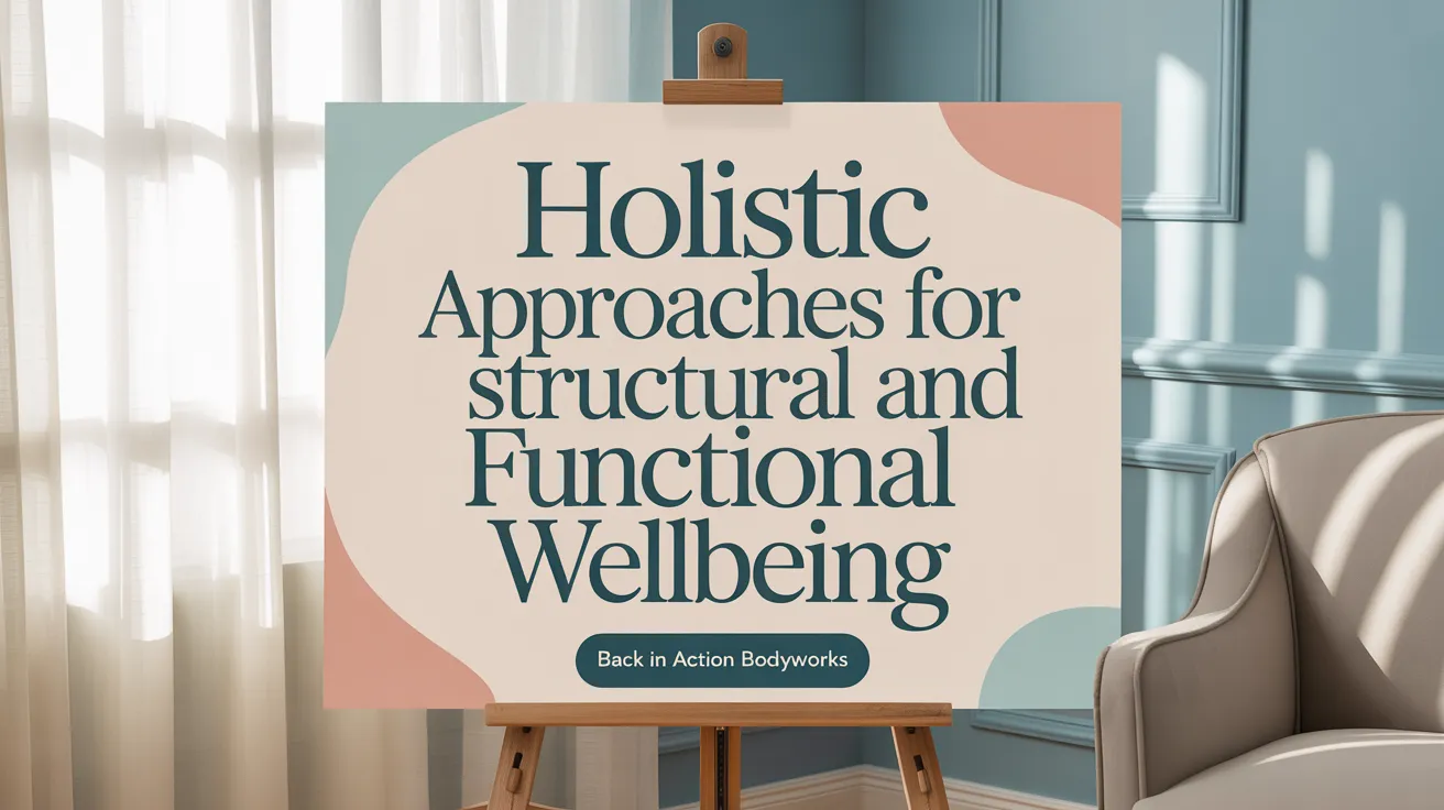 Holistic Approaches for Structural and Functional Wellbeing