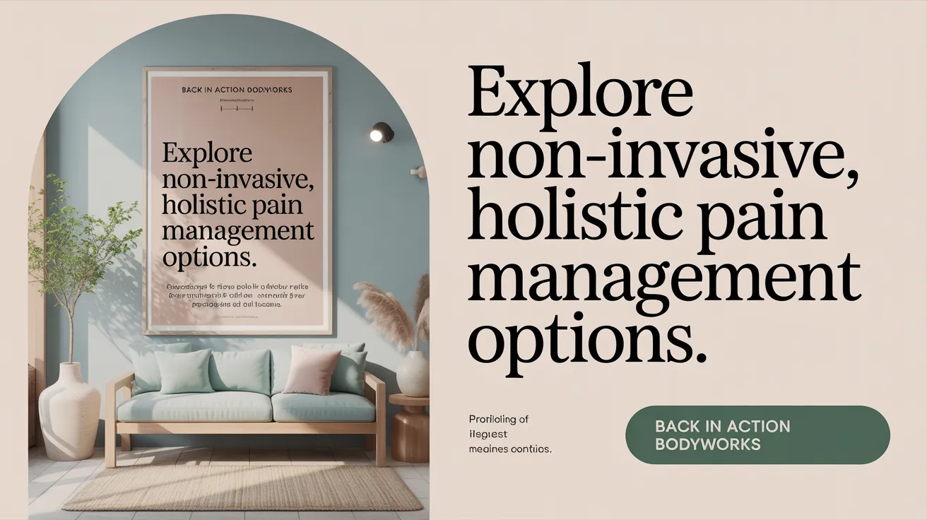 Explore Non-Invasive, Holistic Pain Management Options