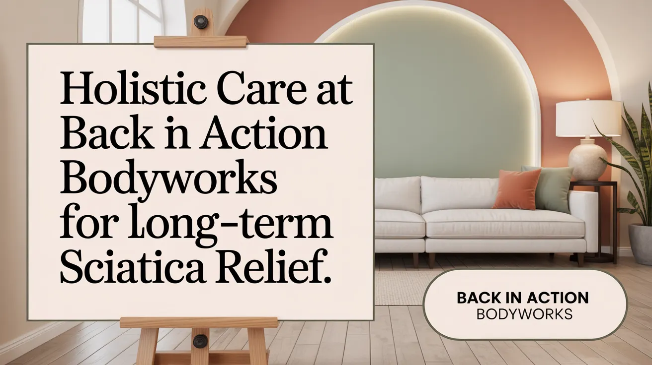 Holistic Care at Back in Action Bodyworks for Long-Term Sciatica Relief.